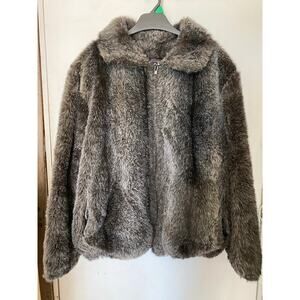 Olympia Women's Faux Fur Coat Large
